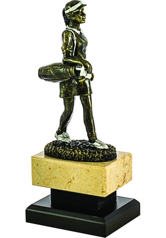 Trofeo de una Golfista realizado Resina Trofeo de una Golfista realizado Resina