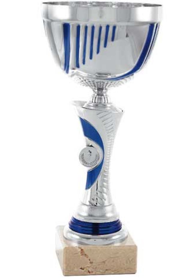 Trofeo copa con bola grande