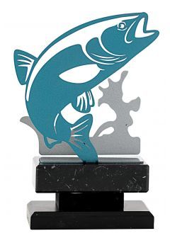 Trofeo de pez metal Thumb