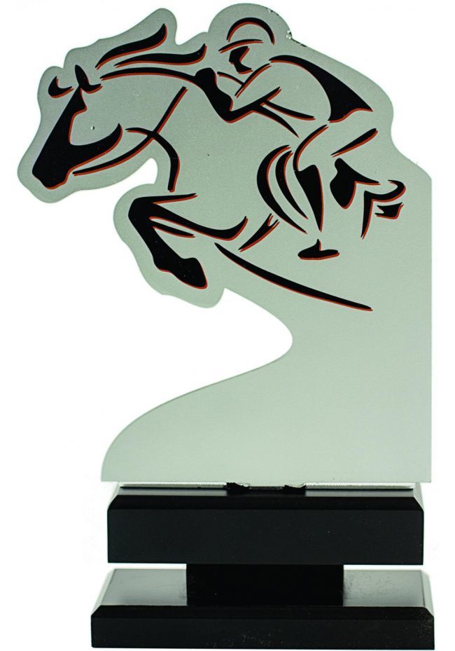 Trofeo metal jinete Trofeo metal jinete