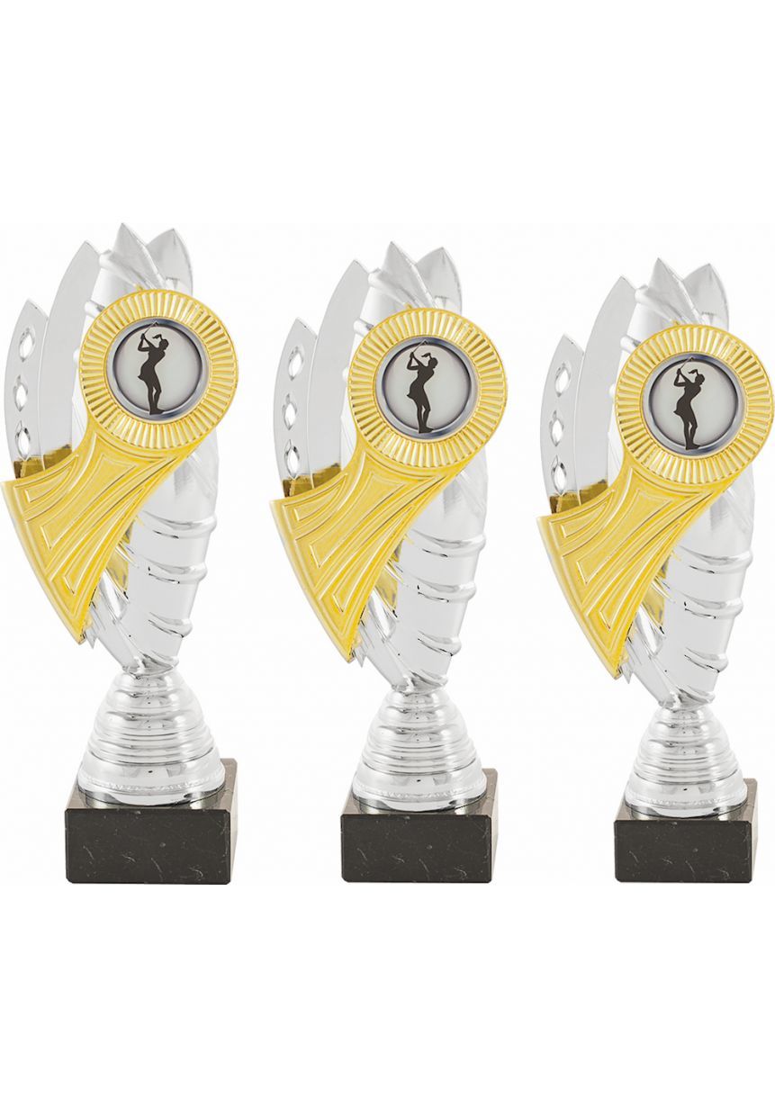 Trofeo Portadiscos Bicolor