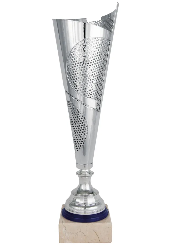 Trofeo copa corte geométrico Bicolor
