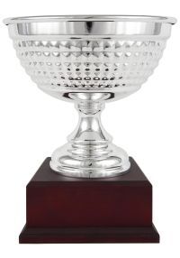 Trofeo copa ensaladera corte geométrico