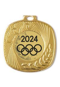 Medalla cuadrada para cualquier deporte