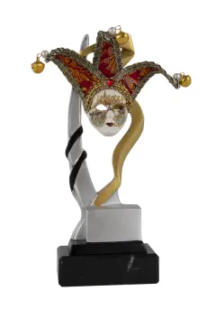 Trofeo in resina Applicare Maschera viola Thumb
