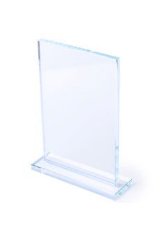 Trofeo de cristal rectangular base plana Thumb