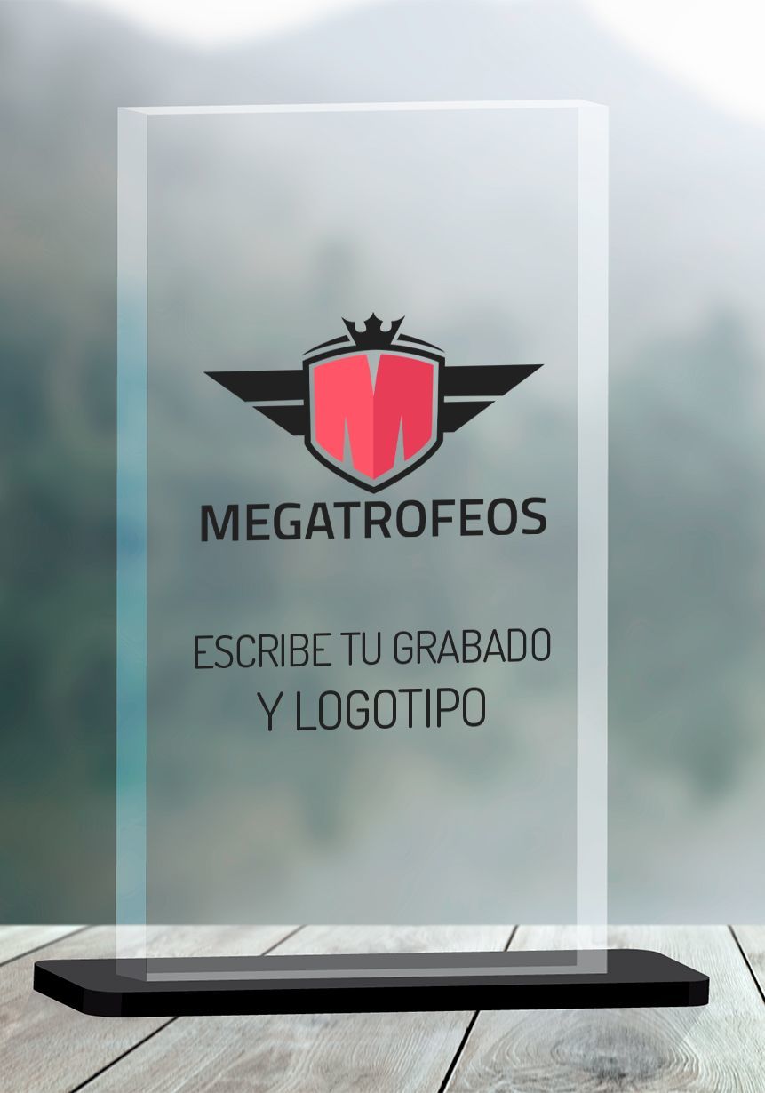 Trofeo de Metacrilato Personalizado