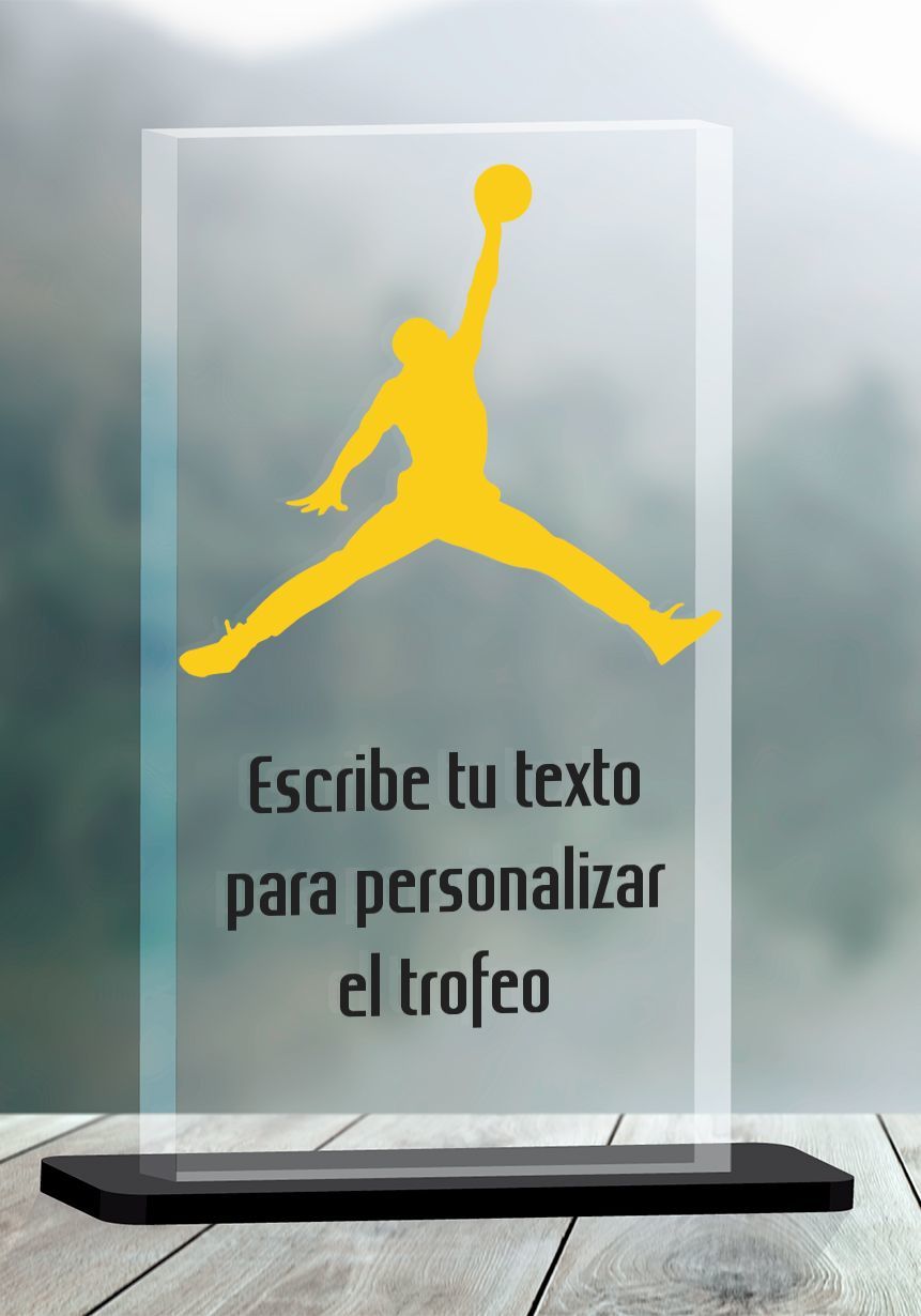Trofeo de Baloncesto en metacrilato