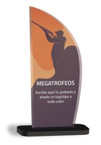 Archery Trophy in methacrylate