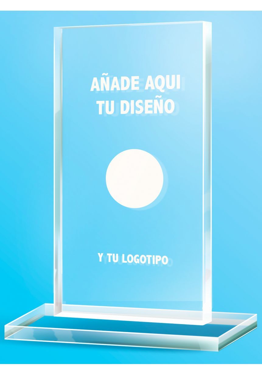 Trofeo Personalizado en metacrilato