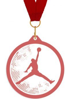 Medalla de metacrilato para baloncesto Thumb
