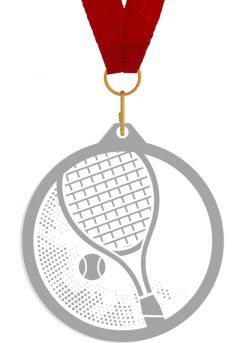 Medalla de metacrilato para tenis Thumb
