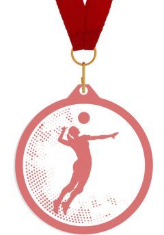 Medalla de metacrilato para voleibol Thumb