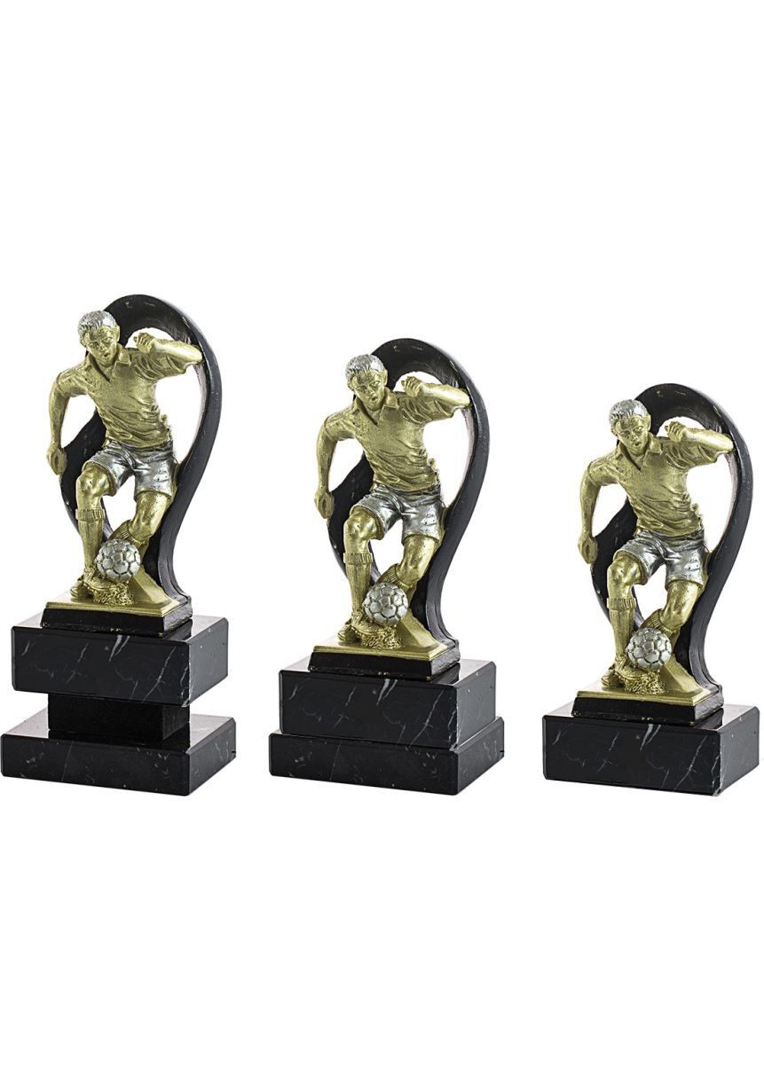 Futbolista Dorado/negro Manto