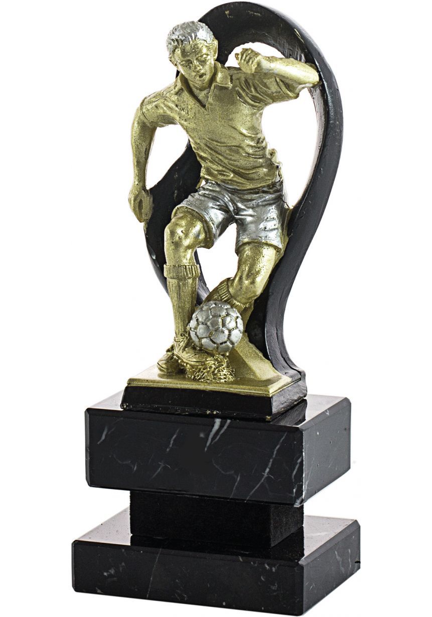 Futbolista Dorado/negro Manto
