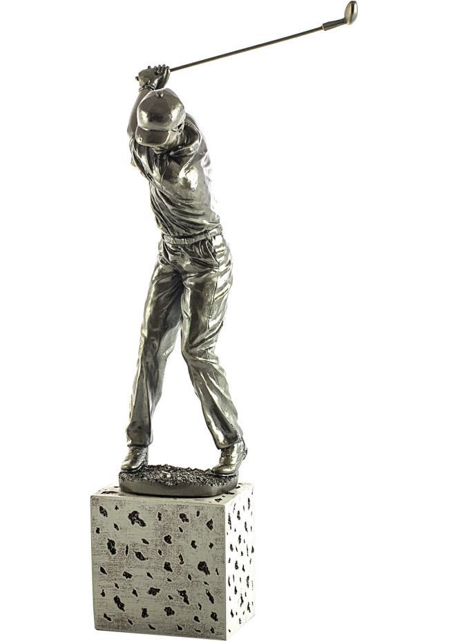 Trofeo de un jugador golf