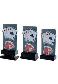Trofeo de Cartas Póquer con detalle Thumb Trofeo de Cartas Póquer con detalle Thumb