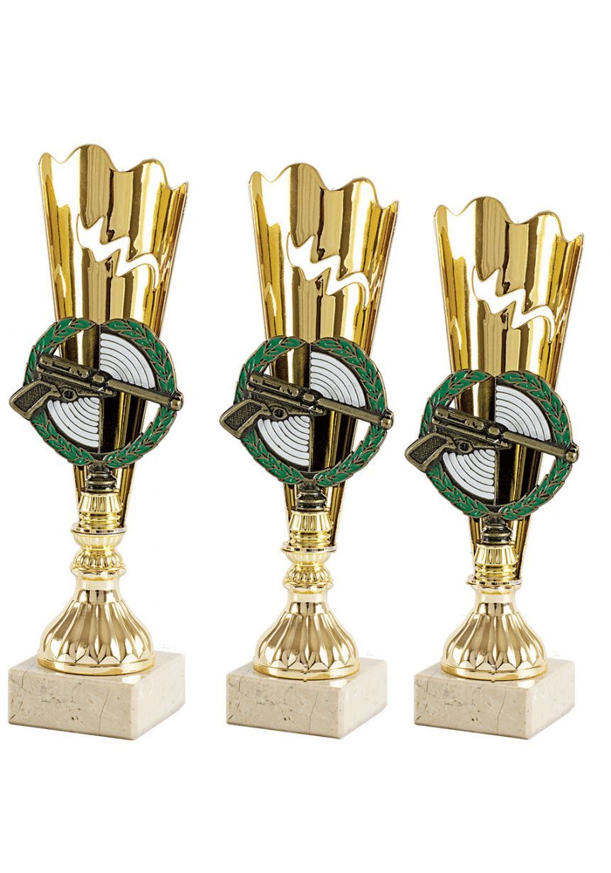 Trofeo de aplique de pistola