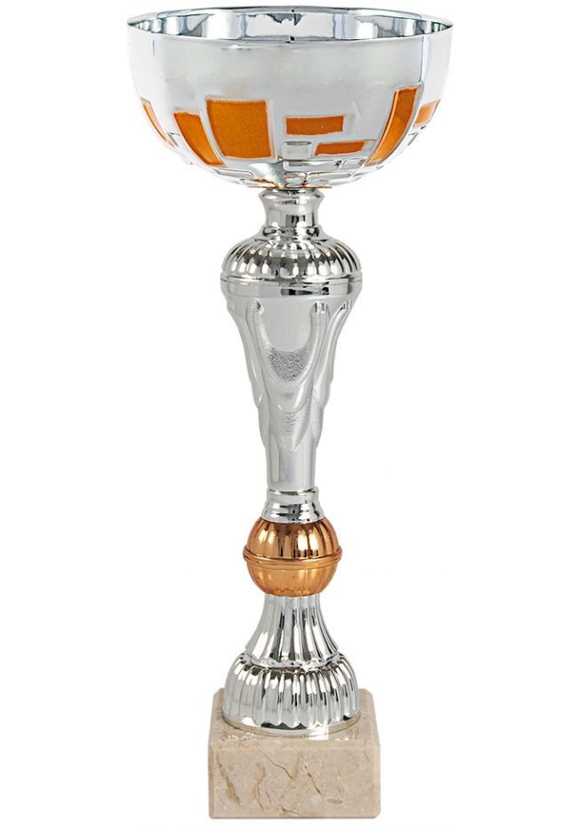 Trofeo bola de color cobre