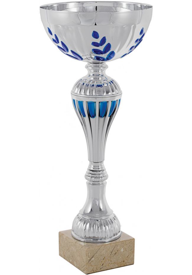 Copa Balón Entramado Vaso Azul Cobalto   