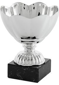 Trofeo mini flor plata