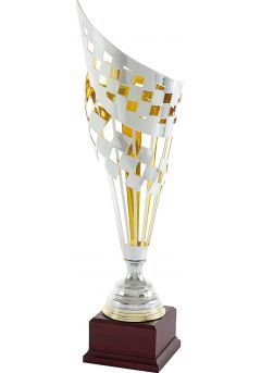 Trofeo copa cono geométrico cuadrado bicolor Thumb Trofeo copa cono geométrico cuadrado bicolor Thumb