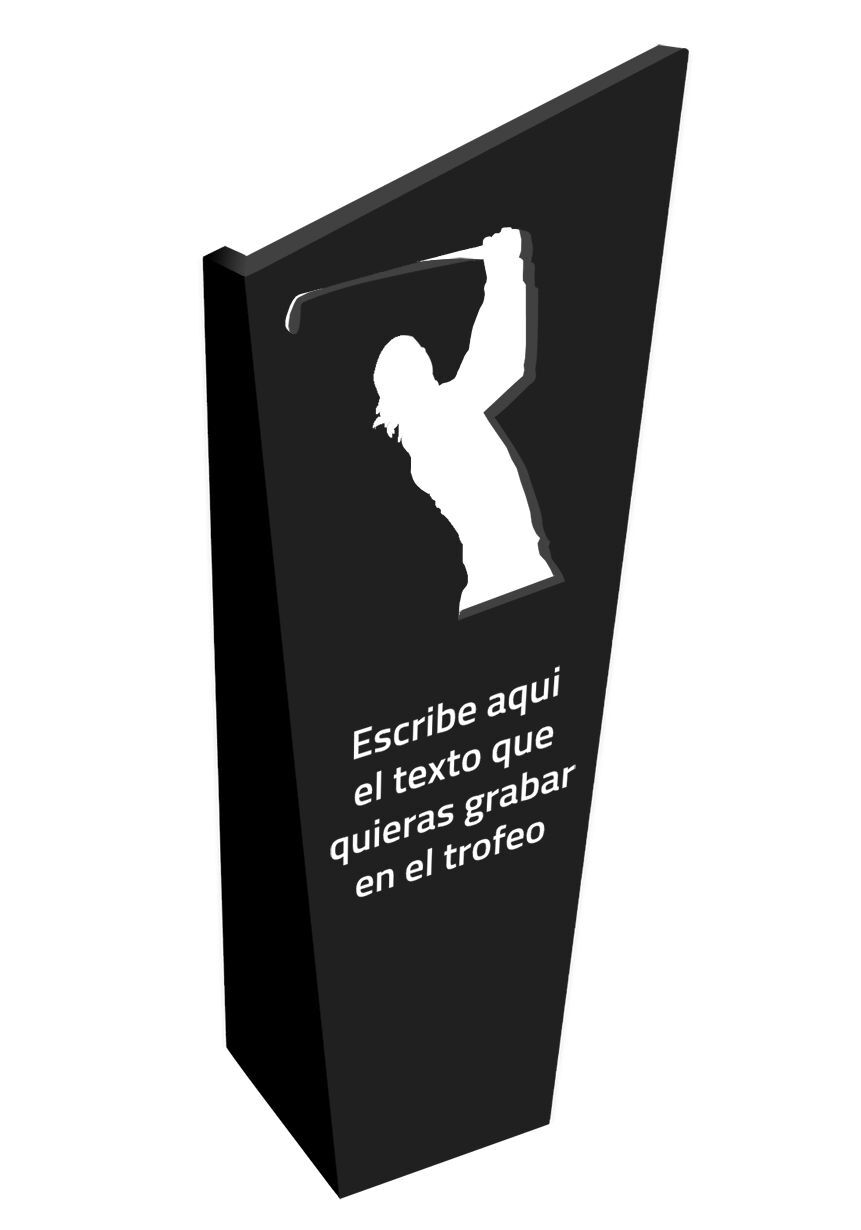 Trofeo Golf de Madera calada