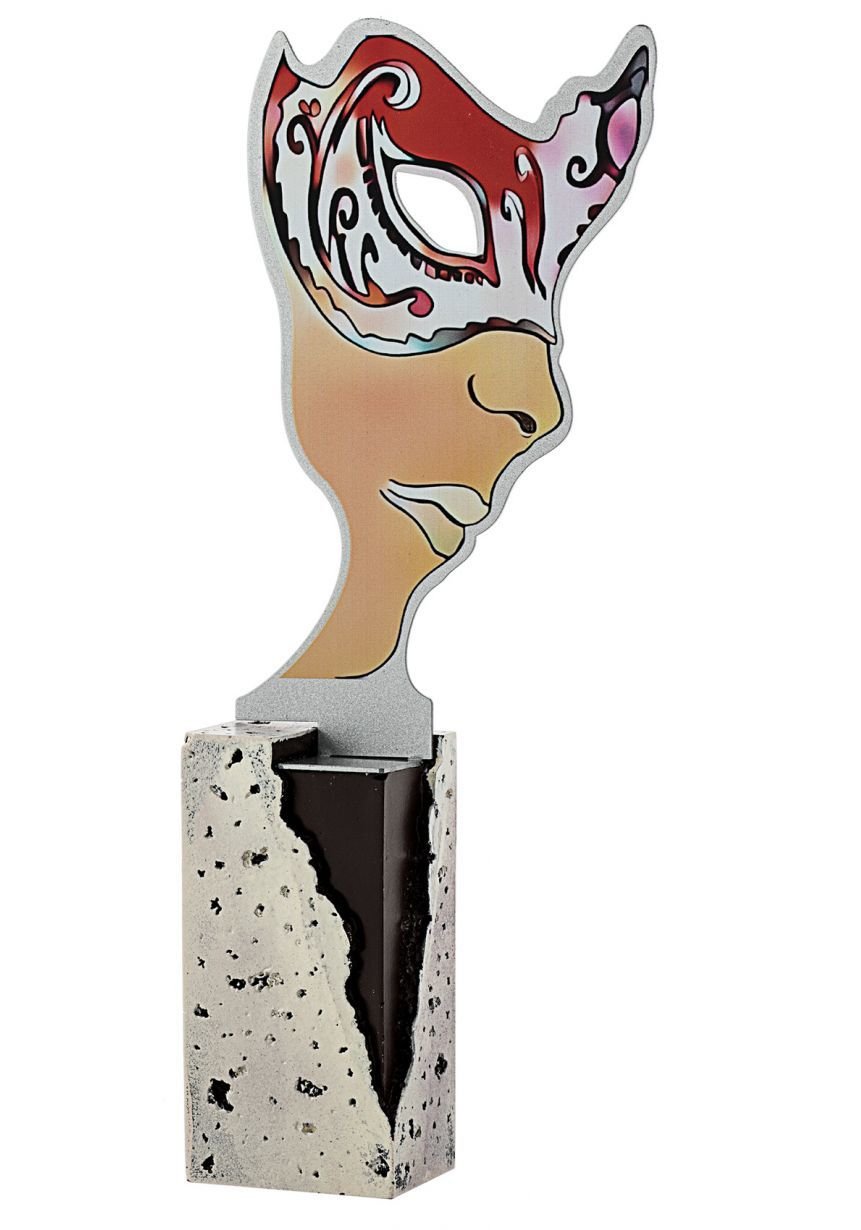 Trofeo Metal Máscara