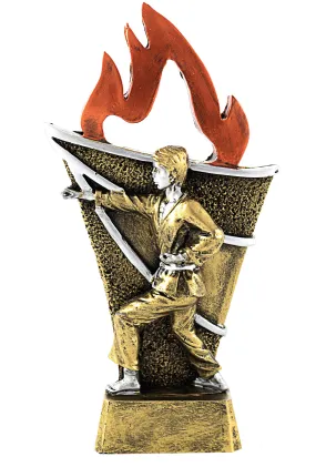 Karate-Fackel-Trophäe
