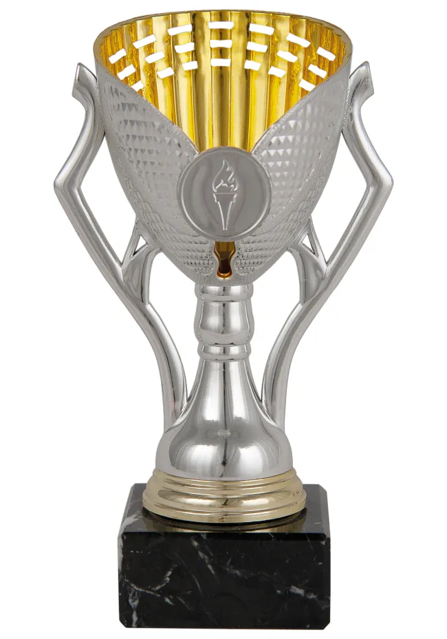 Support de disque central de récompense de coupe d'argent / d'or