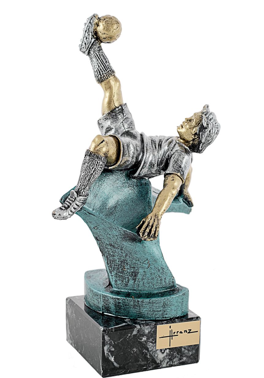 Trofeo de Resina futbolista Chilena