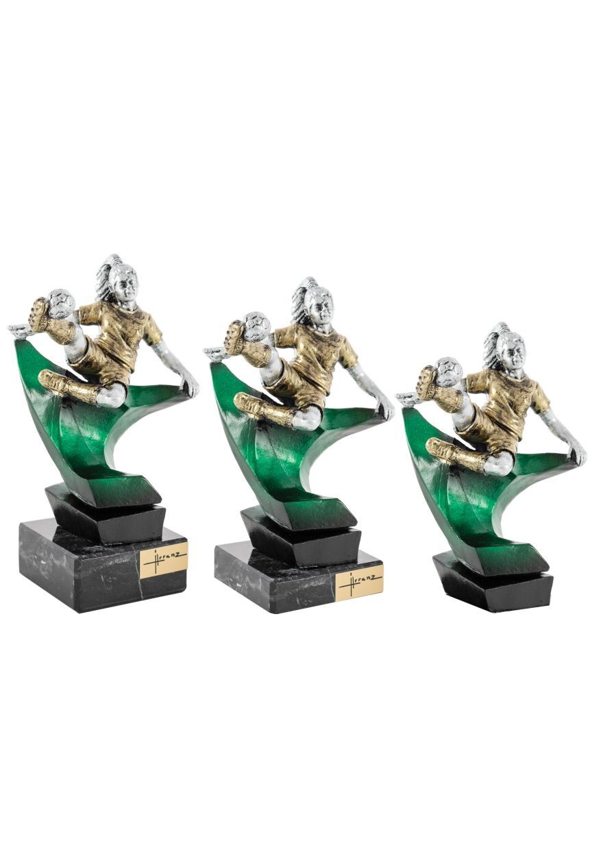 Trofeo de resina futbolista Femenino