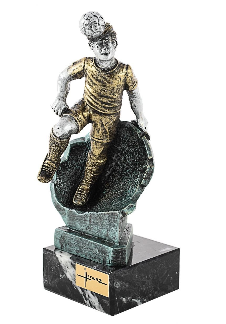 Trofeo Resina Futbolista Cabeza