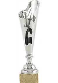 Abstract trophy shaped torch