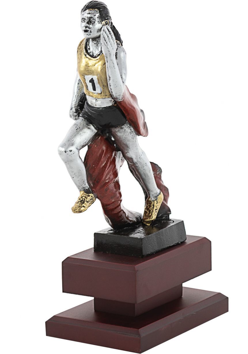 Trofeo con figura cross Mujer
