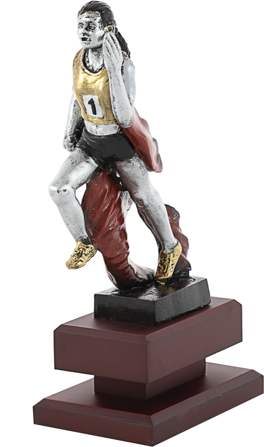 Trofeo Con Figura Cross Mujer