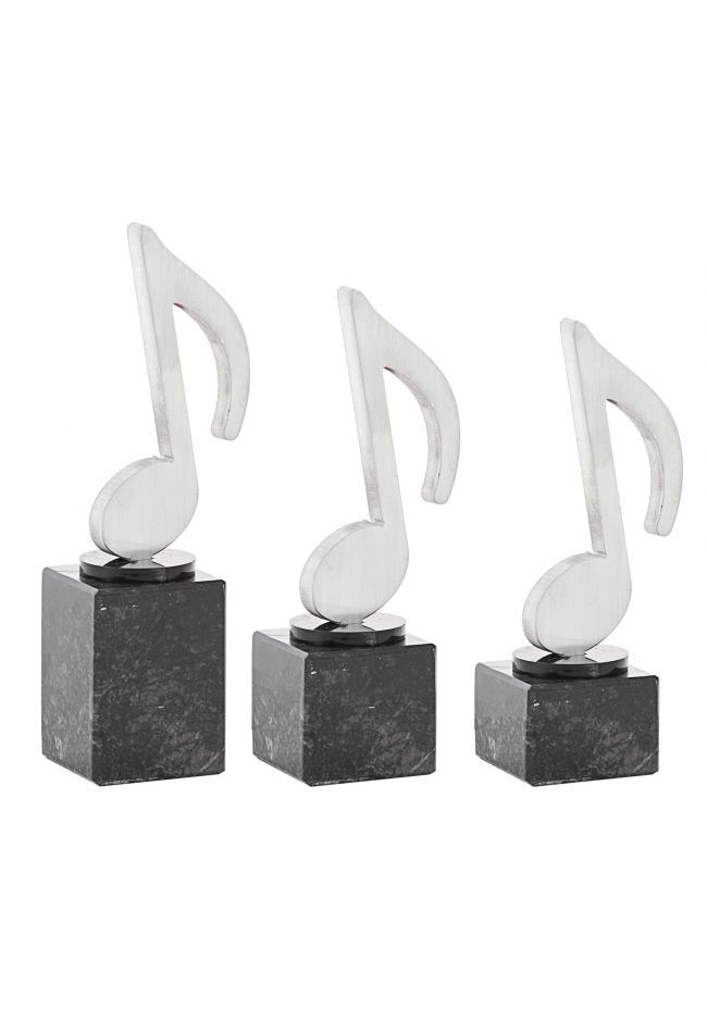 Trofeo Aluminio Nota Musical