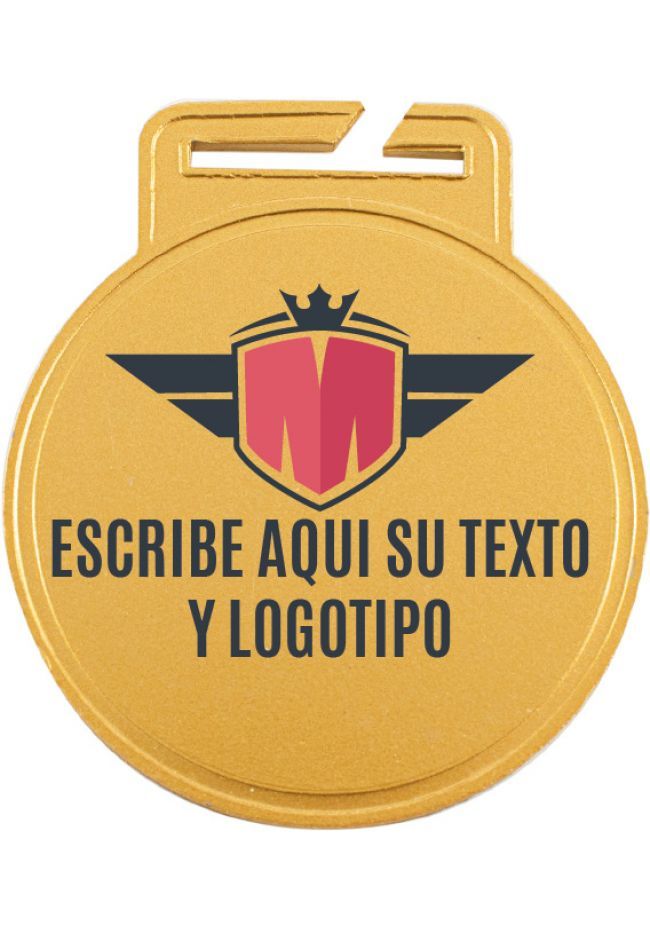 Medalla Especial Marcado color de 55 mm