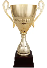 Trofeo Cono Oro Asas Metal