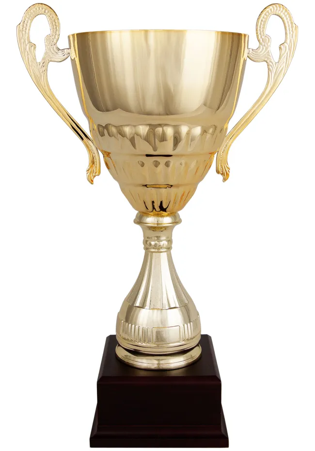 Alças de metal para troféu de cone de ouro