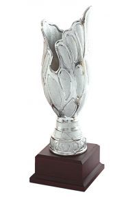 Troféu de vaso de prata esculpido