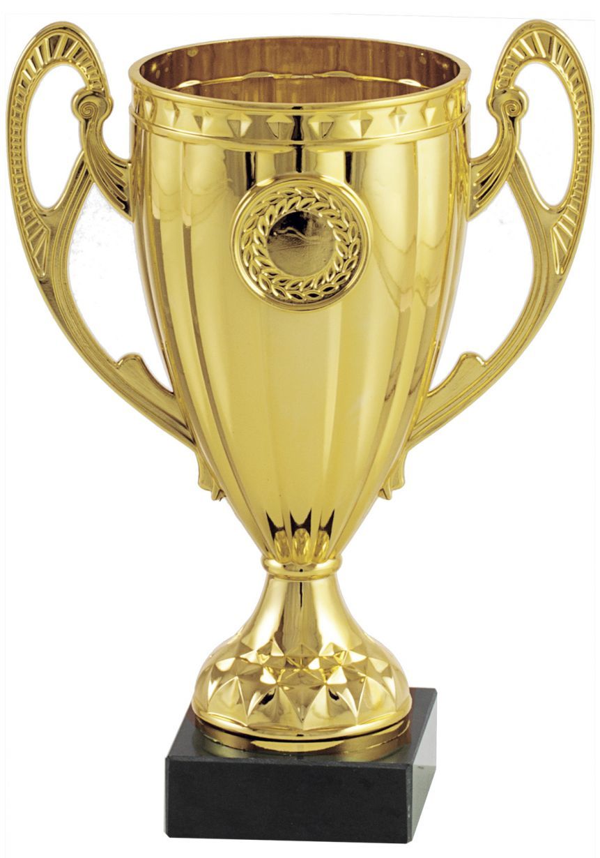Trofeo clásico dorado para cualquier deporte
