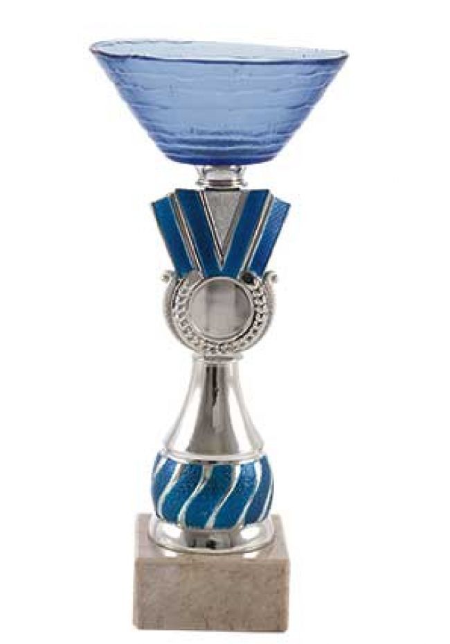 Trofeo vaso transparente