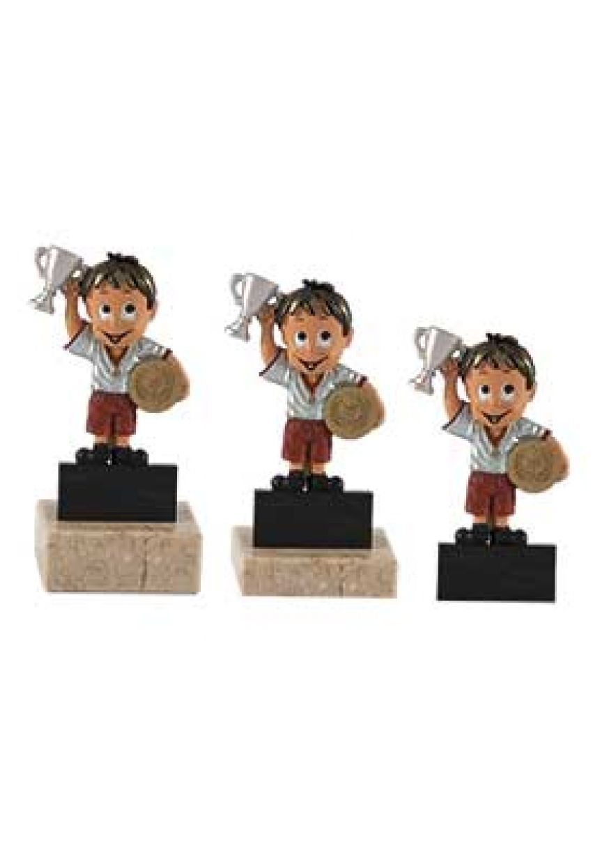 Trofeo de muñeco de participación