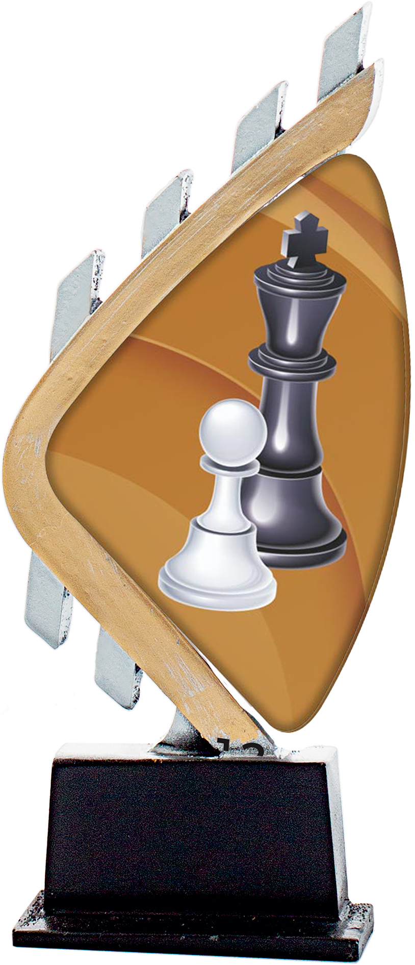 TROFEO DE AJEDREZ SERIE GAMBITO