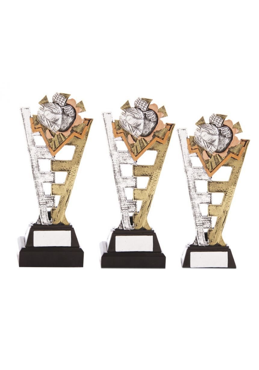 Trofeo resina cremallera deportivo
