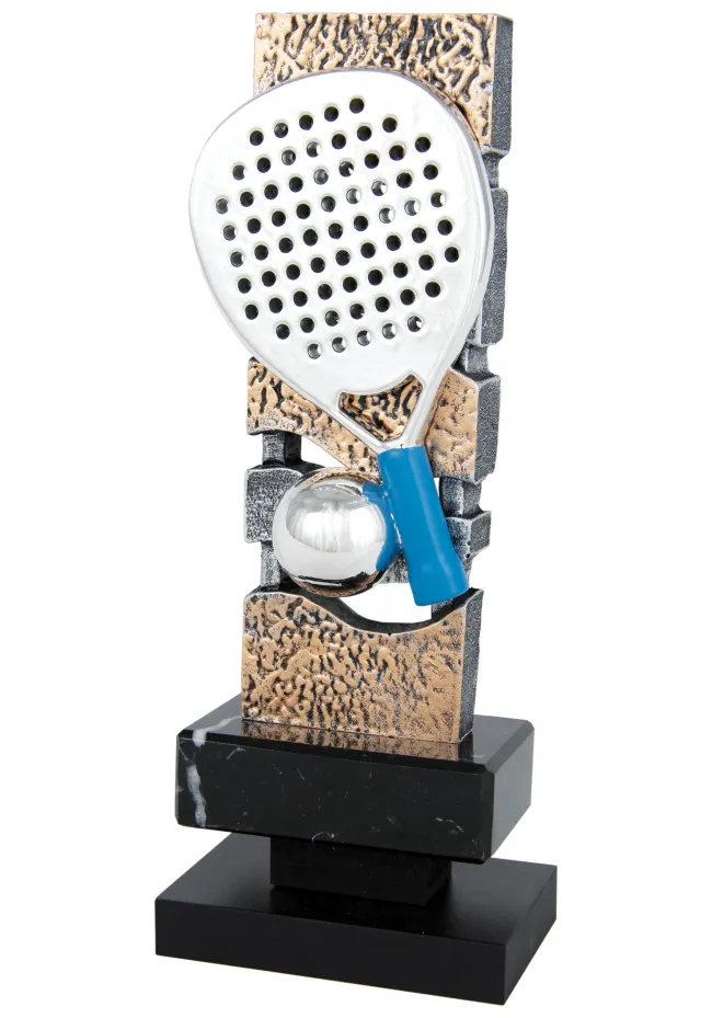 Paddle trophée de résine décorée