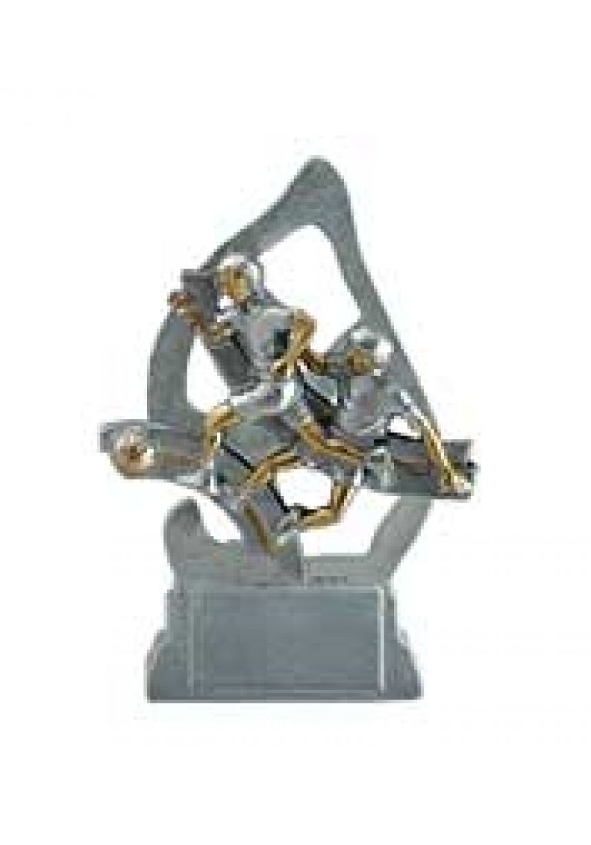 Trofeo resina fútbol