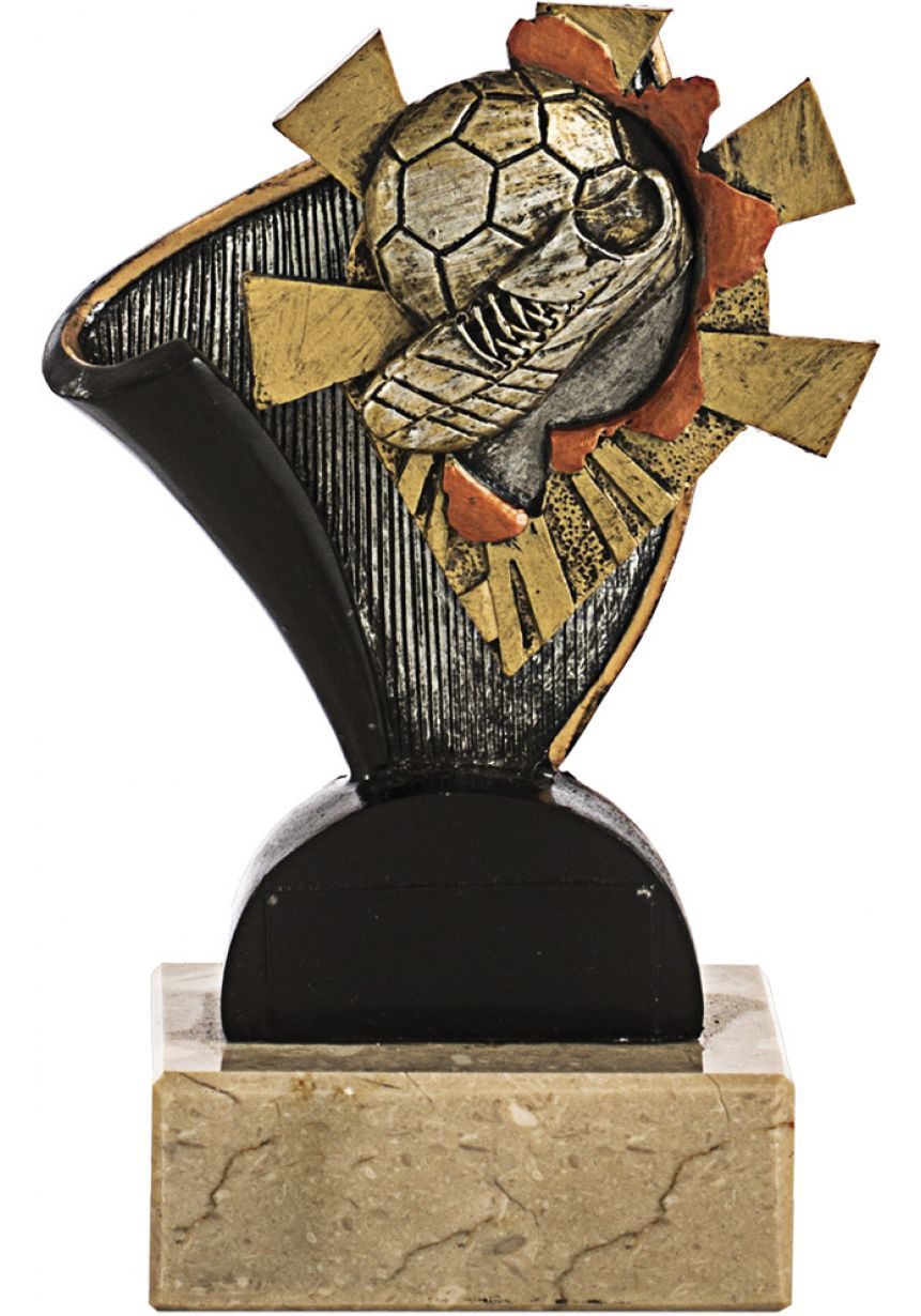 Trofeo soporte resina de diseño para deportes