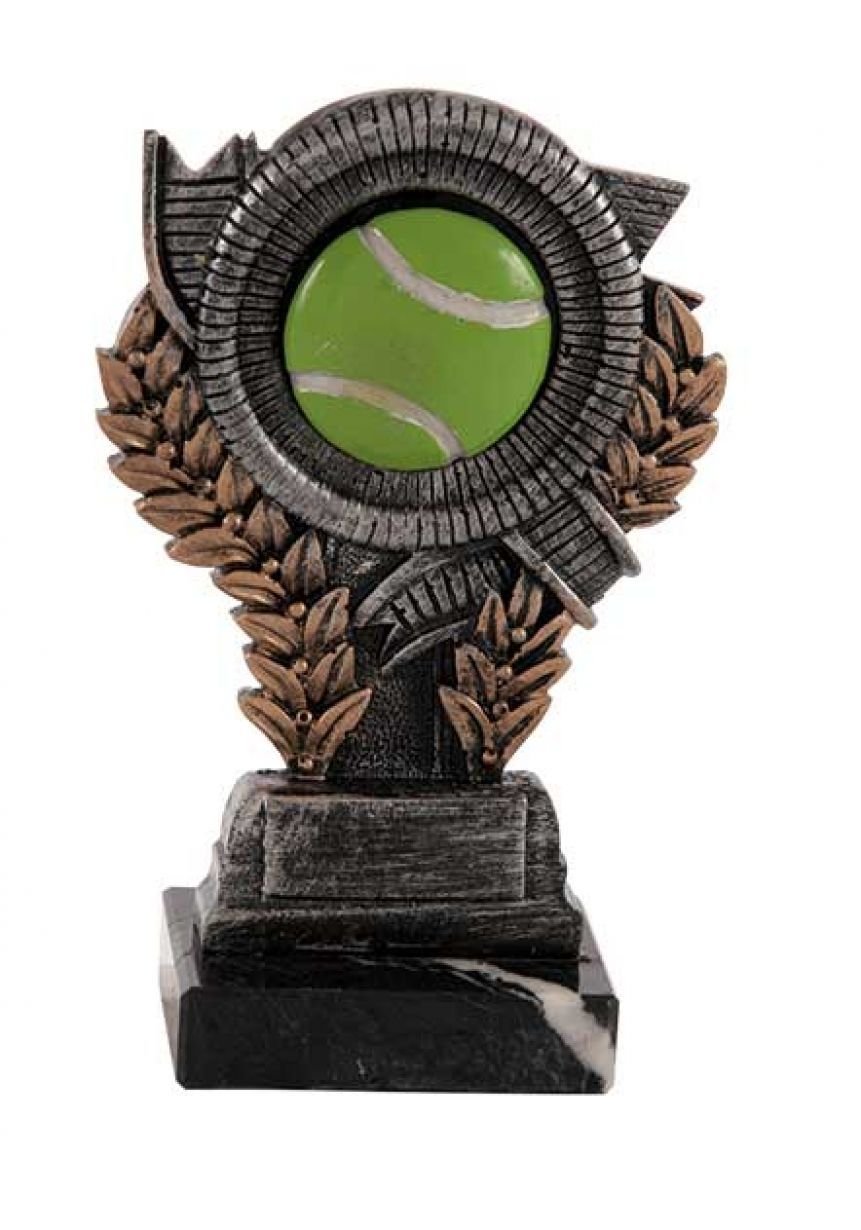 Trofeo resina doble espiga